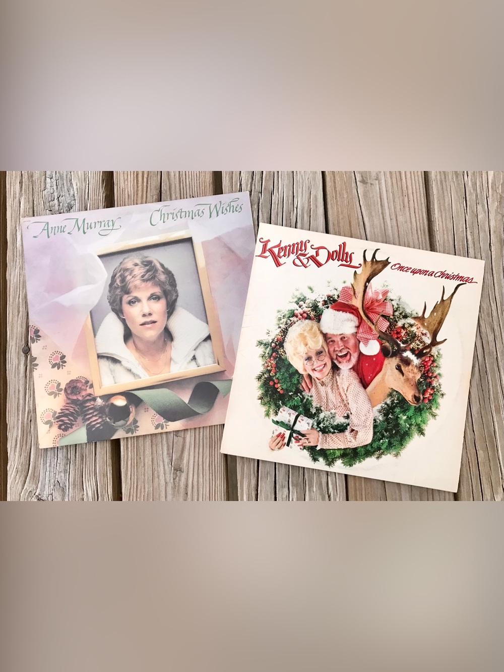 DOLLY PARTON KEENY ROGERS ANNE MURRAY Christmas Music Song Vinyl Record Classics